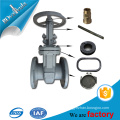 Casted technic Gost gate valve in steel material with handwheel online website
